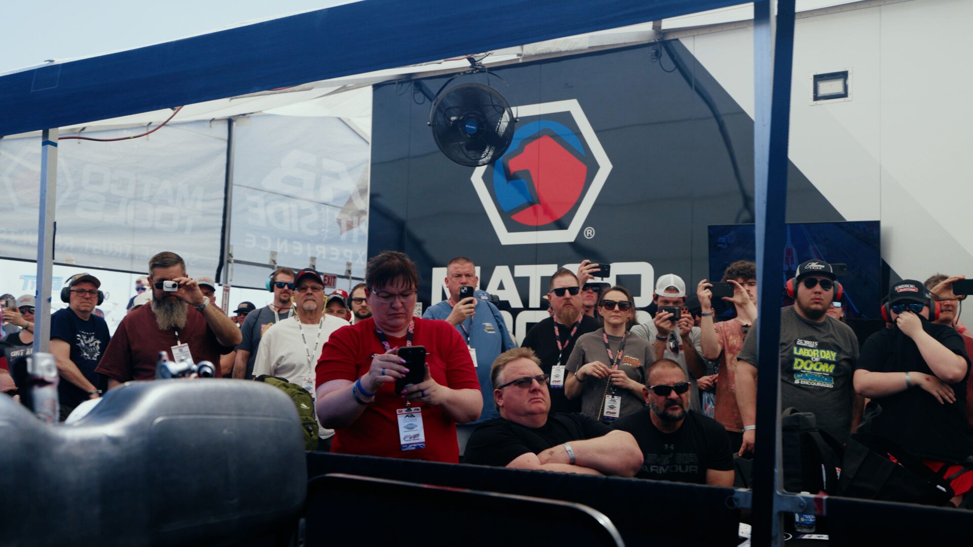 AB Motorsports hospitality guest photo from race weekend