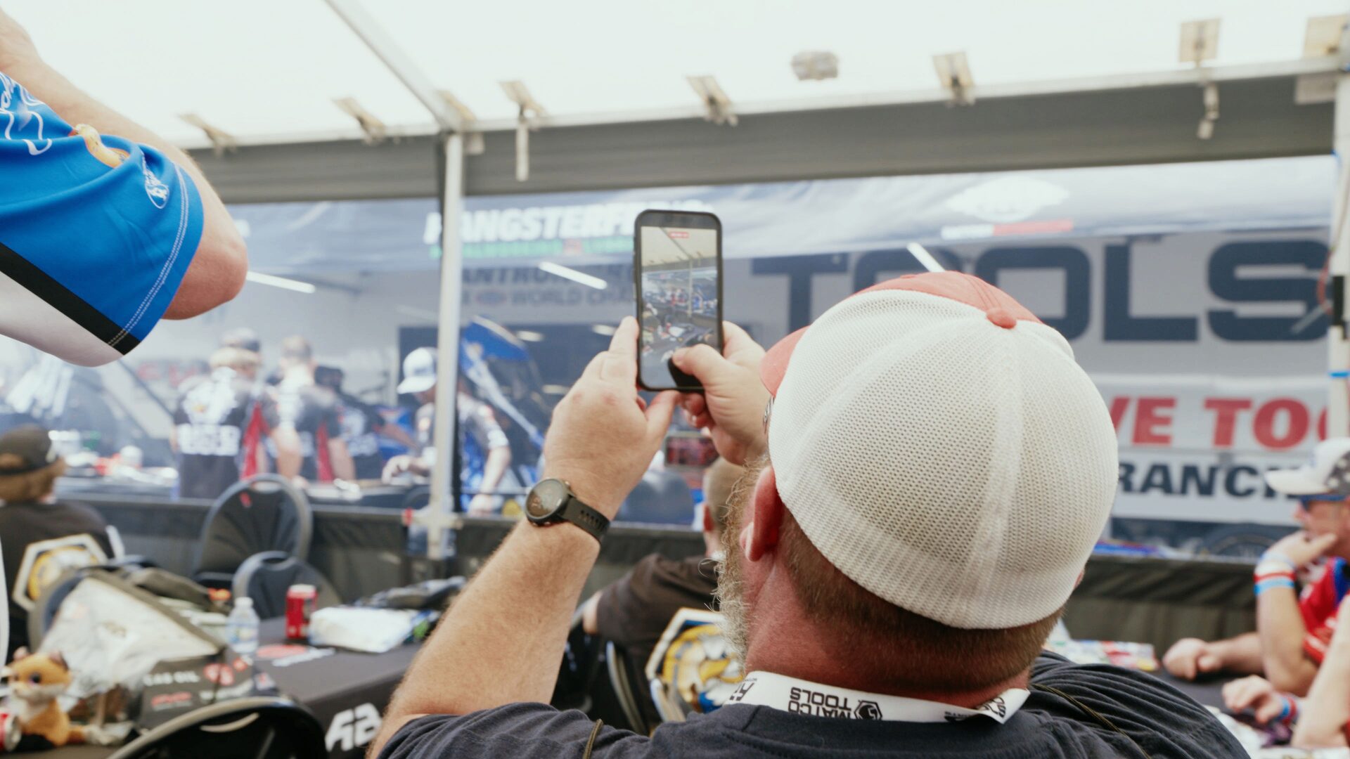 Pit Side Experience guest with AB Motorsports race-day access